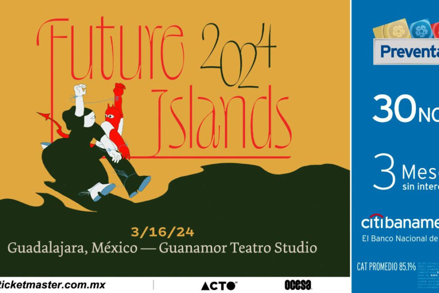 ¡Future Islands estará de regreso en Jalisco!