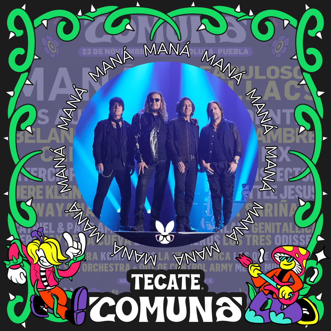 Maná llega al Tecate Comuna 2024