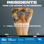 ¡Residente en el Palacio de los Deportes!