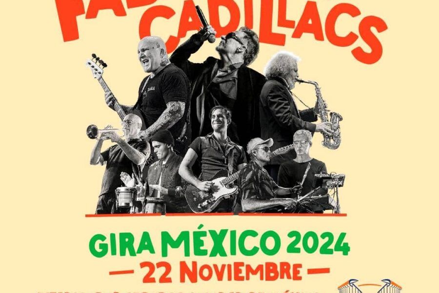 ¡Los Fabulosos Cadillacs llegan a la Ciudad de México este viernes 22 de noviembre!